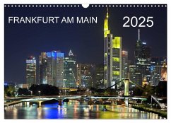 Frankfurt am Main (Wandkalender 2025 DIN A3 quer), CALVENDO Monatskalender