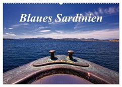 Blaues Sardinien (Wandkalender 2025 DIN A2 quer), CALVENDO Monatskalender - Calvendo;Voß, Petra