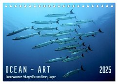 OCEAN - ART (Tischkalender 2025 DIN A5 quer), CALVENDO Monatskalender - Calvendo;Jager, Henry