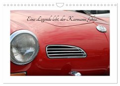 Eine Legende lebt, der Karmann-Ghia (Wandkalender 2025 DIN A4 quer), CALVENDO Monatskalender