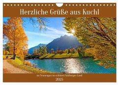 Herzliche Grüße aus Kuchl (Wandkalender 2025 DIN A4 quer), CALVENDO Monatskalender - Calvendo;Kramer, Christa