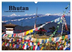 Bhutan 2025 - Land des Donnerdrachens (Wandkalender 2025 DIN A3 quer), CALVENDO Monatskalender