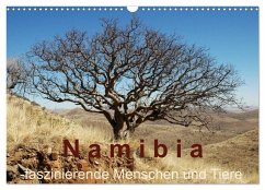 Namibia - faszinierende Menschen und Tiere (Wandkalender 2025 DIN A3 quer), CALVENDO Monatskalender