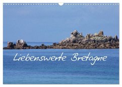 Liebenswerte Bretagne (Wandkalender 2025 DIN A3 quer), CALVENDO Monatskalender