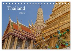 Thailand (Tischkalender 2025 DIN A5 quer), CALVENDO Monatskalender