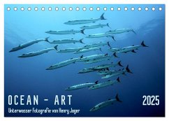 Ocean-Art / CH-Version (Tischkalender 2025 DIN A5 quer), CALVENDO Monatskalender