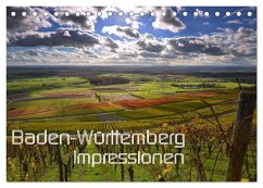 Baden-Württemberg Impressionen (Tischkalender 2025 DIN A5 quer), CALVENDO Monatskalender