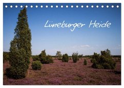 Lüneburger Heide (Tischkalender 2025 DIN A5 quer), CALVENDO Monatskalender