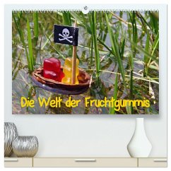 Die Welt der Fruchtgummis (hochwertiger Premium Wandkalender 2025 DIN A2 quer), Kunstdruck in Hochglanz - Calvendo;Laue, Ingo