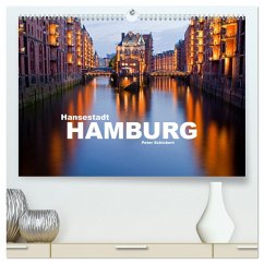 Hansestadt Hamburg (hochwertiger Premium Wandkalender 2025 DIN A2 quer), Kunstdruck in Hochglanz - Calvendo;Schickert, Peter