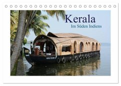 Kerala - Im Süden Indiens (Tischkalender 2025 DIN A5 quer), CALVENDO Monatskalender - Calvendo;Beuck, AJ