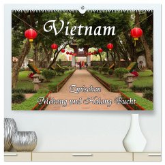 Vietnam - Zwischen Mekong und Halong Bucht (hochwertiger Premium Wandkalender 2025 DIN A2 quer), Kunstdruck in Hochglanz - Calvendo;Seifert, Birgit