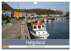 Helgoland - idyllische Nordseeinsel (Wandkalender 2025 DIN A4 quer), CALVENDO Monatskalender