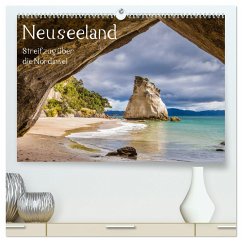 Neuseeland - Streifzug über die Nordinsel / CH-Version (hochwertiger Premium Wandkalender 2025 DIN A2 quer), Kunstdruck in Hochglanz