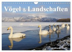 Vögel & Landschaften (Wandkalender 2025 DIN A4 quer), CALVENDO Monatskalender - Calvendo;Birdimagency.com