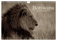 Botswana ¿ Impressionen aus Afrika (Wandkalender 2025 DIN A4 quer), CALVENDO Monatskalender