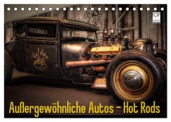 Außergewöhnliche Autos - Hot Rods (Tischkalender 2025 DIN A5 quer), CALVENDO Monatskalender