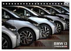 BMW i3 (Tischkalender 2025 DIN A5 quer), CALVENDO Monatskalender