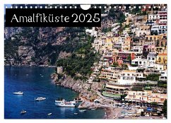 Amalfiküste 2025 (Wandkalender 2025 DIN A4 quer), CALVENDO Monatskalender