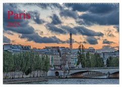 Paris (Wandkalender 2025 DIN A2 quer), CALVENDO Monatskalender