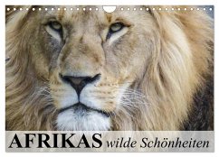 Afrikas wilde Schönheiten (Wandkalender 2025 DIN A4 quer), CALVENDO Monatskalender