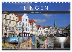 LINGEN an der Ems (Wandkalender 2025 DIN A3 quer), CALVENDO Monatskalender