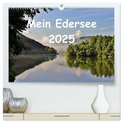 Mein Edersee 2025 (hochwertiger Premium Wandkalender 2025 DIN A2 quer), Kunstdruck in Hochglanz - Calvendo;Loß, Heike