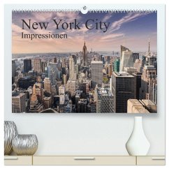 New York City Impressionen (hochwertiger Premium Wandkalender 2025 DIN A2 quer), Kunstdruck in Hochglanz