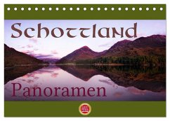 Schottland Panoramen (Tischkalender 2025 DIN A5 quer), CALVENDO Monatskalender - Calvendo;Cross, Martina