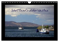 Schottlands wilder Westen (Wandkalender 2025 DIN A4 quer), CALVENDO Monatskalender