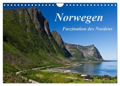 Norwegen - Faszination des Nordens (Wandkalender 2025 DIN A4 quer), CALVENDO Monatskalender - Calvendo;Ergler, Anja