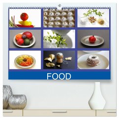 Food (hochwertiger Premium Wandkalender 2025 DIN A2 quer), Kunstdruck in Hochglanz