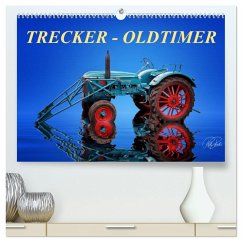 Trecker - Oldtimer (hochwertiger Premium Wandkalender 2025 DIN A2 quer), Kunstdruck in Hochglanz