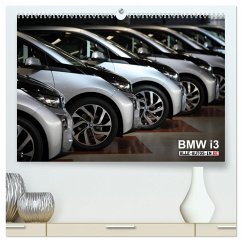 BMW i3 (hochwertiger Premium Wandkalender 2025 DIN A2 quer), Kunstdruck in Hochglanz