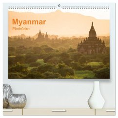 Myanmar - Eindrücke (hochwertiger Premium Wandkalender 2025 DIN A2 quer), Kunstdruck in Hochglanz