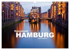 Hansestadt Hamburg (Wandkalender 2025 DIN A3 quer), CALVENDO Monatskalender