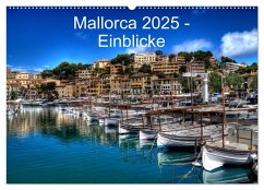 Mallorca 2025 - Einblicke (Wandkalender 2025 DIN A2 quer), CALVENDO Monatskalender