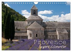 Provence Impressionen (Wandkalender 2025 DIN A4 quer), CALVENDO Monatskalender - Calvendo;ledieS, Katja