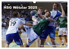 HSG Wetzlar - Handball Bundesliga 2025 (Wandkalender 2025 DIN A3 quer), CALVENDO Monatskalender