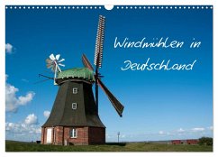 Windmühlen in Deutschland (Wandkalender 2025 DIN A3 quer), CALVENDO Monatskalender