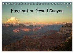 Faszination Grand Canyon / CH-Version (Tischkalender 2025 DIN A5 quer), CALVENDO Monatskalender