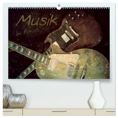 Musik im Fokus (hochwertiger Premium Wandkalender 2025 DIN A2 quer), Kunstdruck in Hochglanz