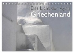 Griechenland - Das Licht der Ägäis (Tischkalender 2025 DIN A5 quer), CALVENDO Monatskalender - Calvendo;Kraemer / diafimin, Silvia
