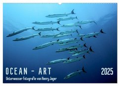 OCEAN - ART (Wandkalender 2025 DIN A2 quer), CALVENDO Monatskalender - Calvendo;Jager, Henry