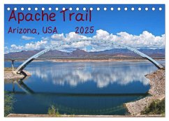 Apache Trail, Arizona, USA 2025 (Tischkalender 2025 DIN A5 quer), CALVENDO Monatskalender - Calvendo;Berggruen, Kim