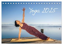 Yoga (Tischkalender 2025 DIN A5 quer), CALVENDO Monatskalender