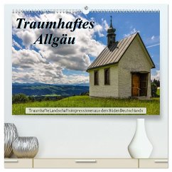 Traumhaftes Allgäu (hochwertiger Premium Wandkalender 2025 DIN A2 quer), Kunstdruck in Hochglanz