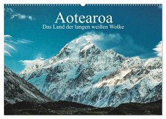 Aotearoa - Das Land der langen weißen Wolke (Wandkalender 2025 DIN A2 quer), CALVENDO Monatskalender