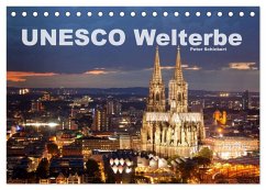 Unesco Welterbe (Tischkalender 2025 DIN A5 quer), CALVENDO Monatskalender