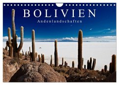 Bolivien Andenlandschaften &quote;CH-Version&quote; (Wandkalender 2025 DIN A4 quer), CALVENDO Monatskalender